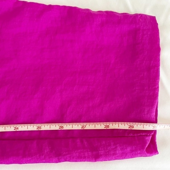 VINTAGE Fila Fuchsia Italian Windbreaker Pants Women’s Size 6 - Picture 9 of 13